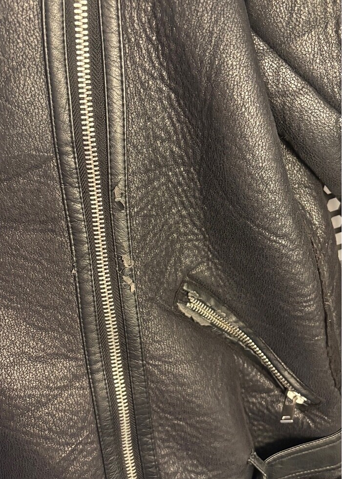 Zara Biker Mont - Görsel 2