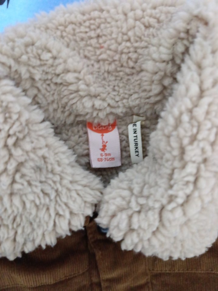 Düğmeli Kahverengi Erkek Çocuk Ceket - Görsel 3