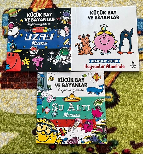 Küçük bay ve bayanlar serisi 3 kitap
