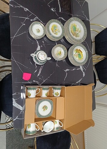 24 parça yemek takımı sıfır ürün  - Görsel 6