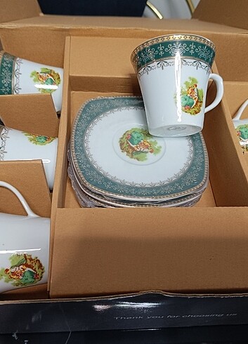 24 parça yemek takımı sıfır ürün  - Görsel 8