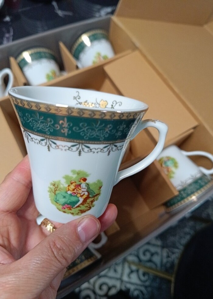 24 parça yemek takımı sıfır ürün  - Görsel 5