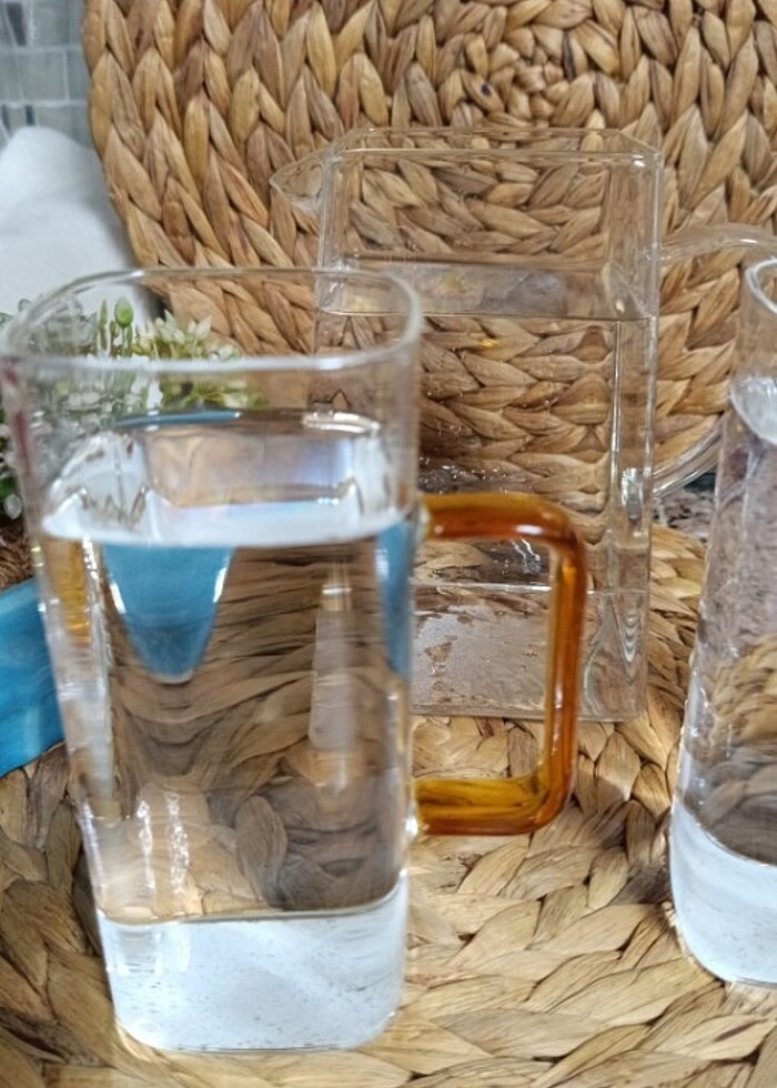 2 kupa ve sürahi sıfır ürün  - Görsel 3