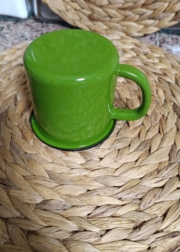 Emaye kupa sıfır ürün  - Görsel 3