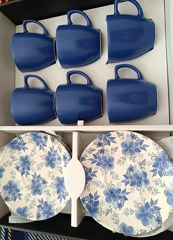 6lı keremika fincan takım  - Görsel 2