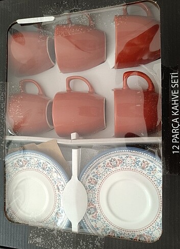 6lı  fincan takımı sıfır ürün  - Görsel 2