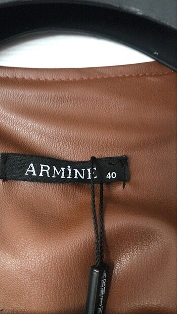 40 Beden Armine deri pardesü