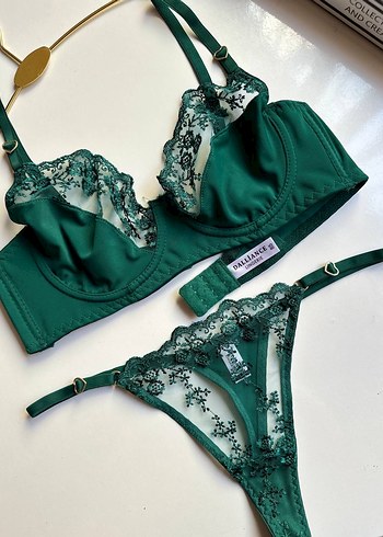Yeşil Brode Sütyen  - Görsel 4