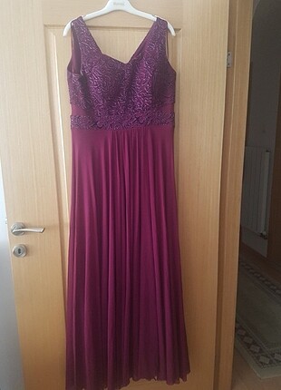 xl Beden Mürdüm abiye 
