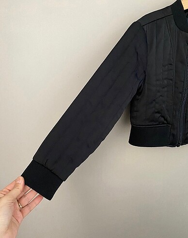 DKNY Kısa bomber ceket