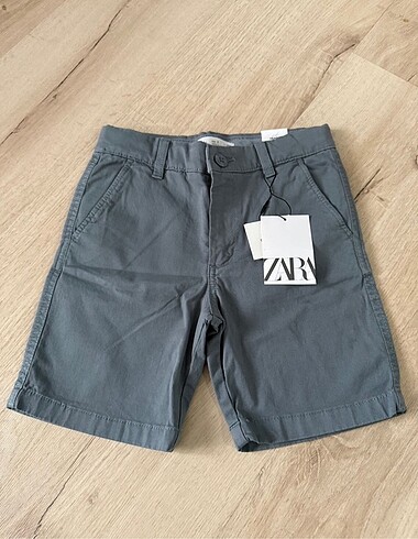 7 Yaş Beden mavi Renk Zara chino şort