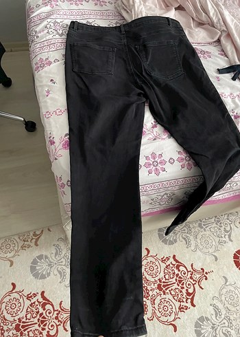 46 Beden Siyah 46 Beden Kadın Kot Pantolon