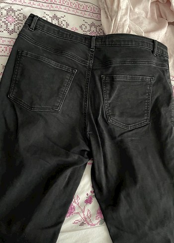 LC Waikiki Siyah 46 Beden Kadın Kot Pantolon