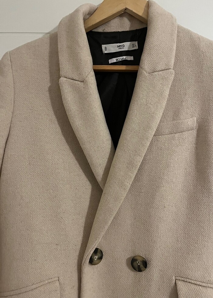 Mango kaşe kaban - Görsel 4