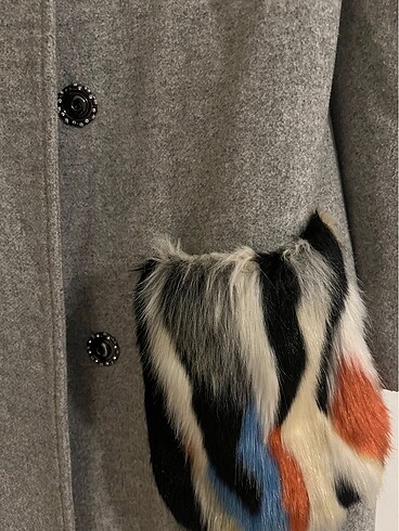 Ghisa orijinal kaşe kaban - Görsel 6