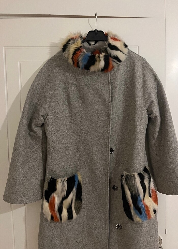 Ghisa orijinal kaşe kaban - Görsel 2