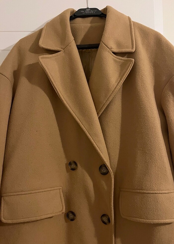 Pardesü kaşe kaban - Görsel 2