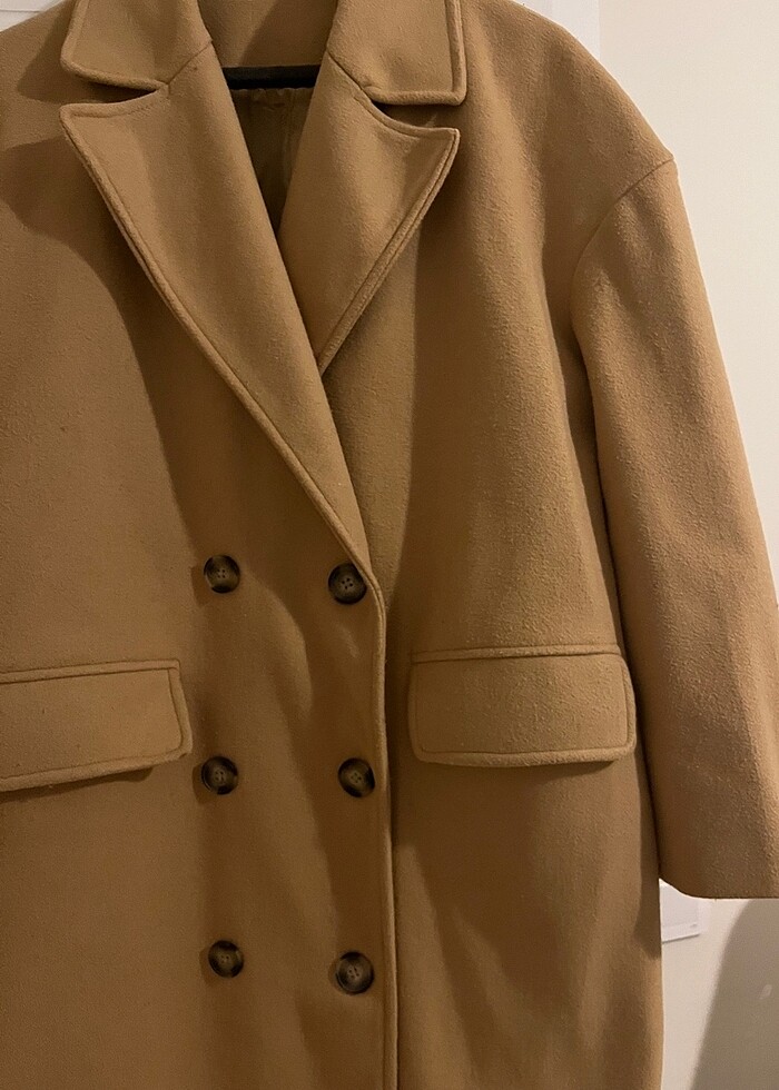 Pardesü kaşe kaban - Görsel 3