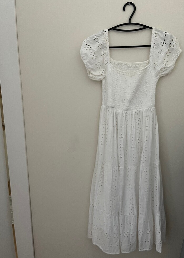 Fistolu elbise - Görsel 4