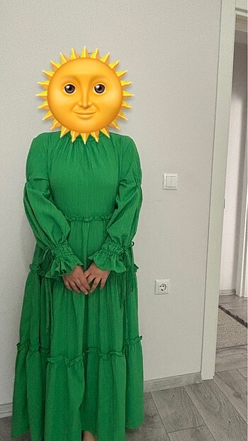 Fuşya marka tesettür elbise