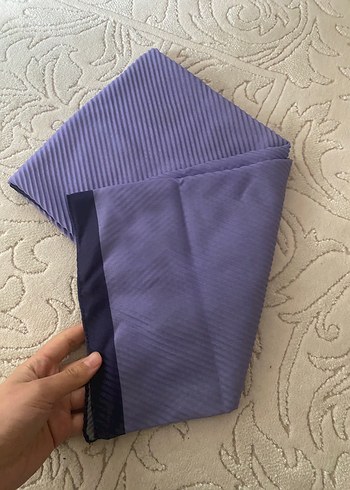 Koyu Mor Pilili Kadın Şal - Görsel 2