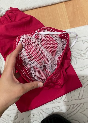 Bordo Uzun Kollu Midi Kadın haşema - Görsel 7