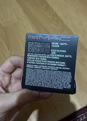 MAC Vimal Warm Teddy Mat Ruj - Görsel 2