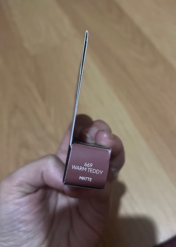 MAC Vimal Warm Teddy Mat Ruj - Görsel 3