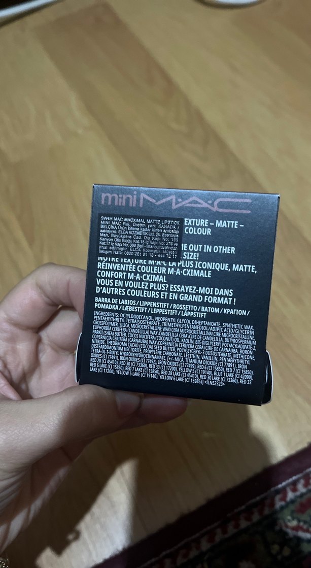 MAC Vimal Warm Teddy Mat Ruj - Görsel 2