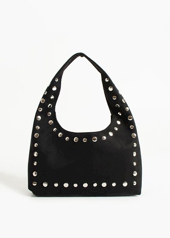 troklu süet çanta - Görsel 3