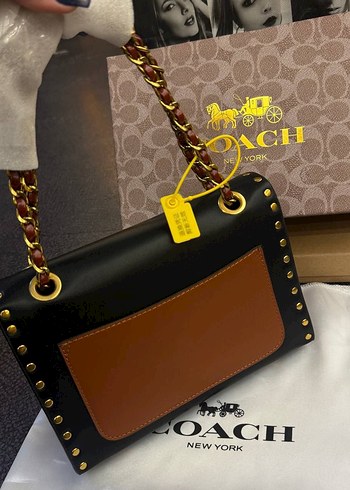 Coach Deri Kadın Çanta - Görsel 4