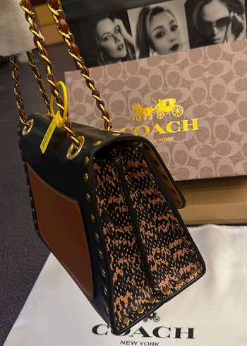 Coach Deri Kadın Çanta - Görsel 5