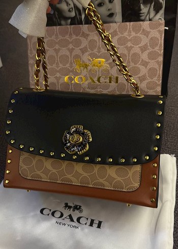 Coach Deri Kadın Çanta - Görsel 3