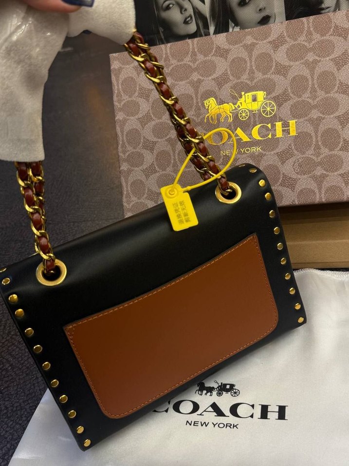 Coach Deri Kadın Çanta - Görsel 4