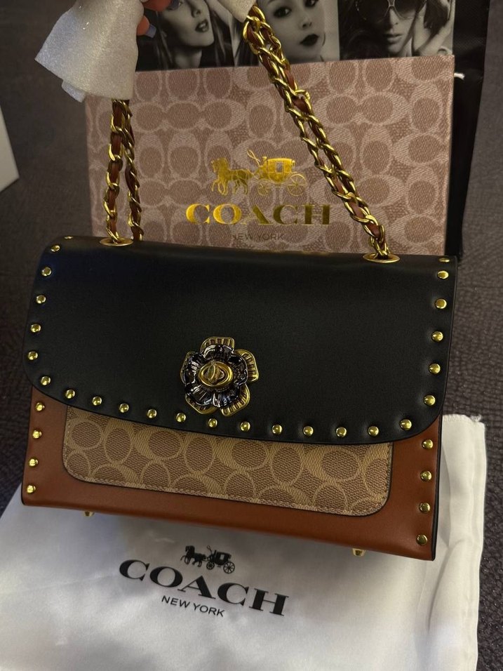 Coach Deri Kadın Çanta - Görsel 3