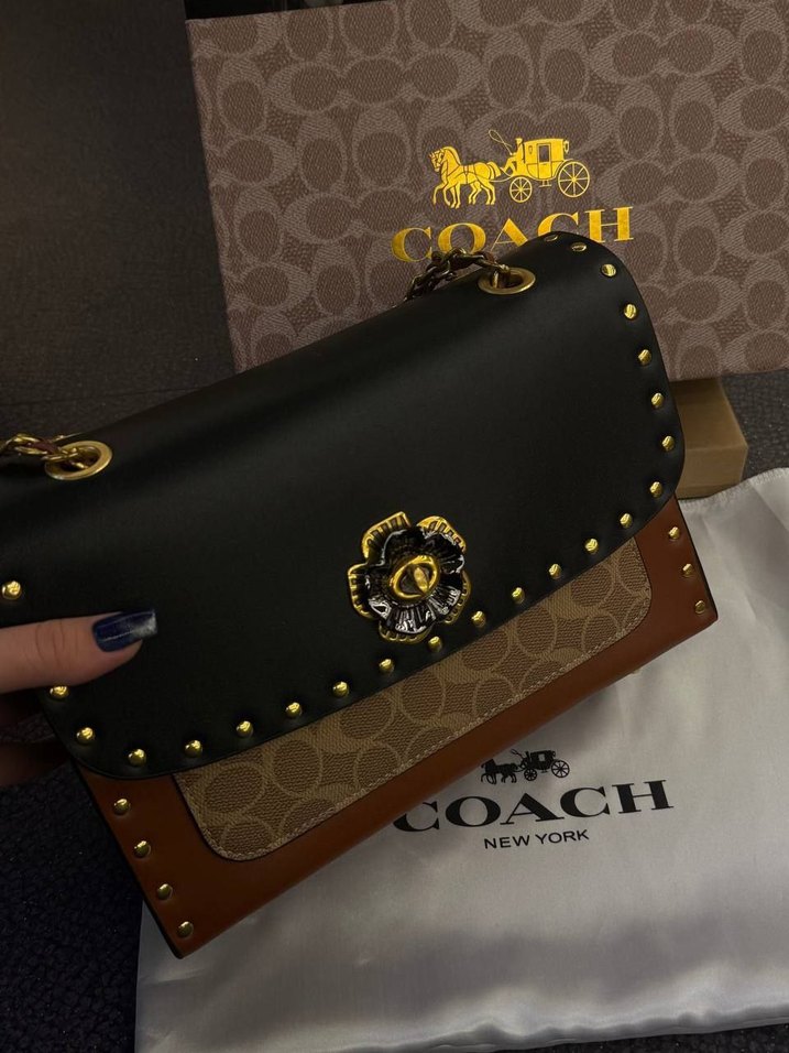 Coach Deri Kadın Çanta - Görsel 2