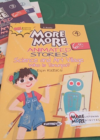 More More 6. Sınıf Fen ve Sanat Hikayeleri Seti