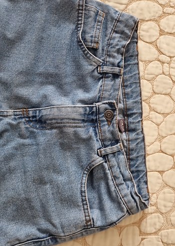Gri Mavi erkek çoçuk Bol Kesim Denim Pantolon - Görsel 5