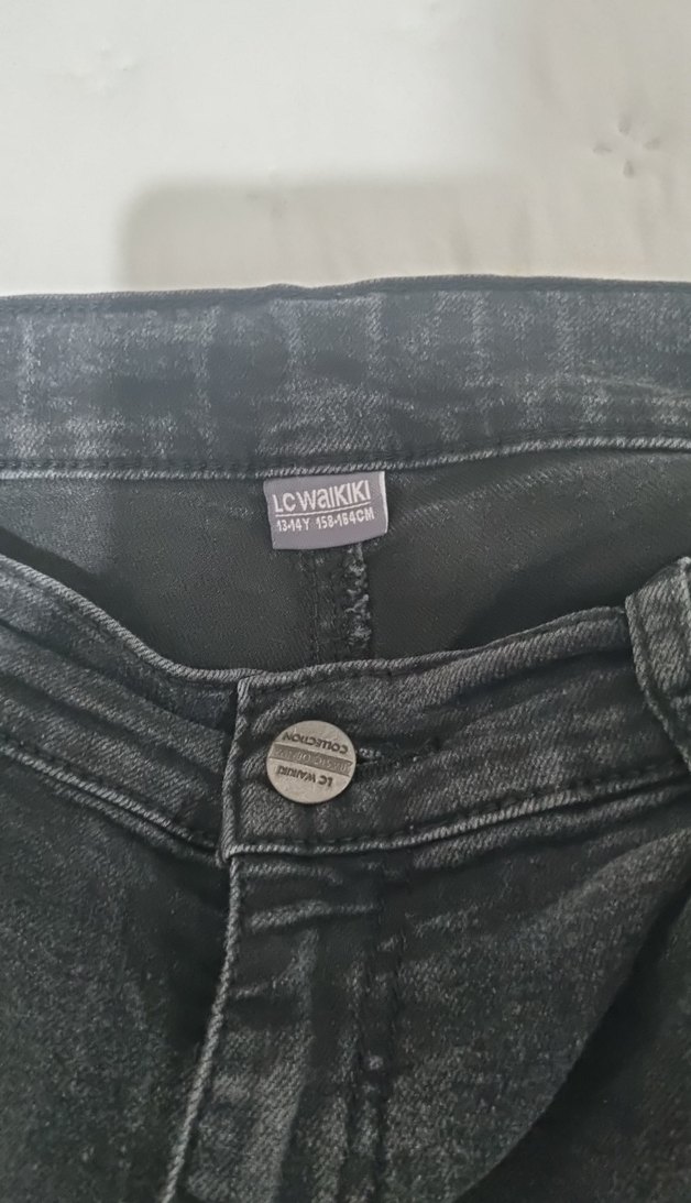 Gri Normal Boy Erkek çocuk Denim Pantolon - Görsel 3