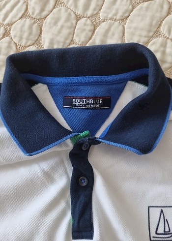 Erkek çocuk Beyaz Polo Tişört - Görsel 4