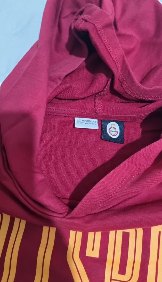Bordo Erkek çocuk Sweatshirt Uzun Kollu Baskılı - Görsel 4