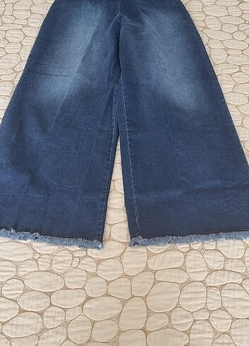 Bol paça kot pantolon - Görsel 2