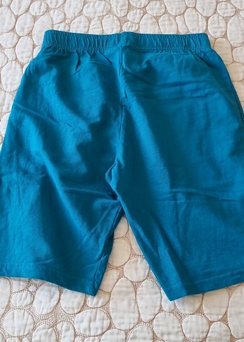 Parlak su yeşili Erkek Çocuk Spor Şortu - Görsel 4