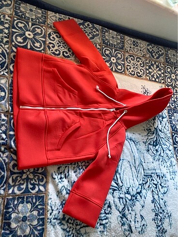 Fermuarlı sweatshirt
