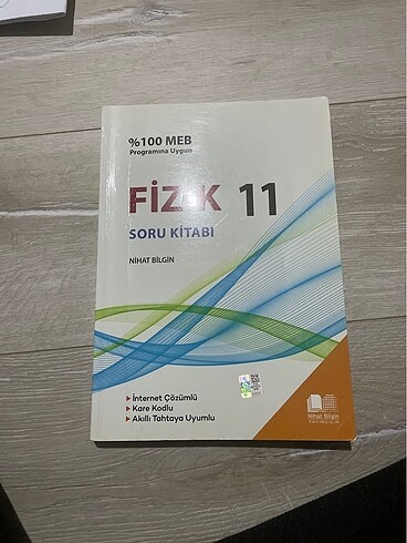 Nihat bilgin soru bankası fizik 11. Sınıf