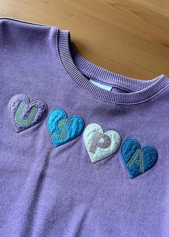 USPolo sweatshirt 6.7 yaş - Görsel 2