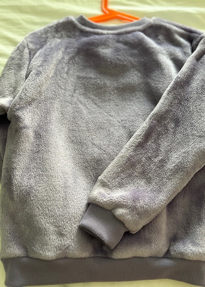 H&M peluş sweatshirt 6.7 yaş - Görsel 2