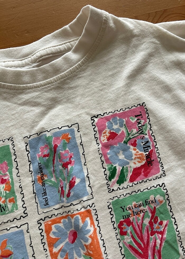 Zara tişört 8.9 yaş - Görsel 2