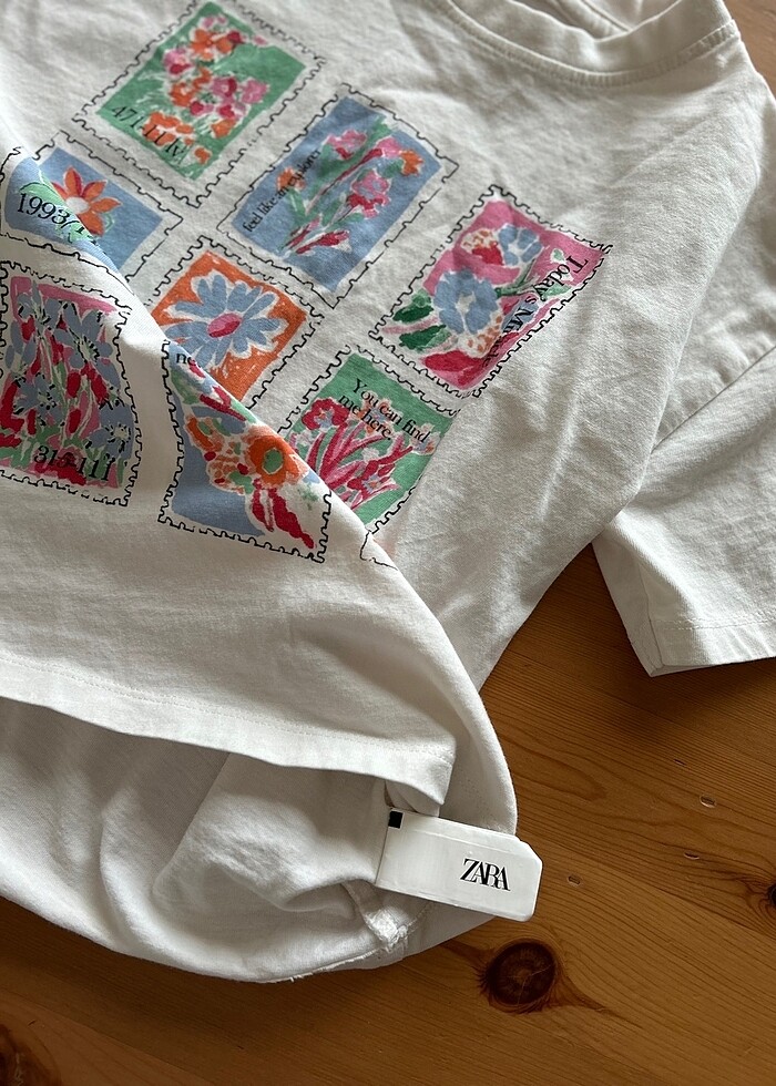Zara tişört 8.9 yaş - Görsel 4