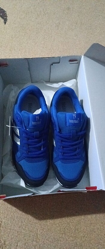 36 Beden mavi Renk Spor ayakkabı tonny blac